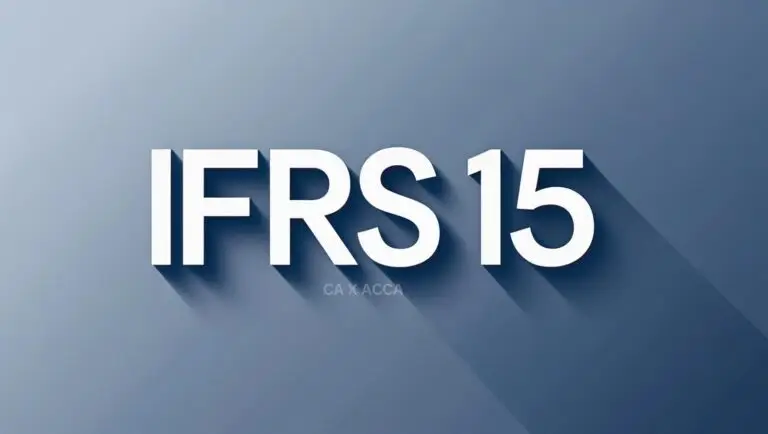 IFRS 15 Revenue from Contracts with Customers – Explained for CA, ACCA Students