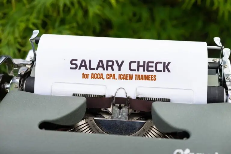 Salary check guide for ACCA, CPA, and ICAEW trainees
